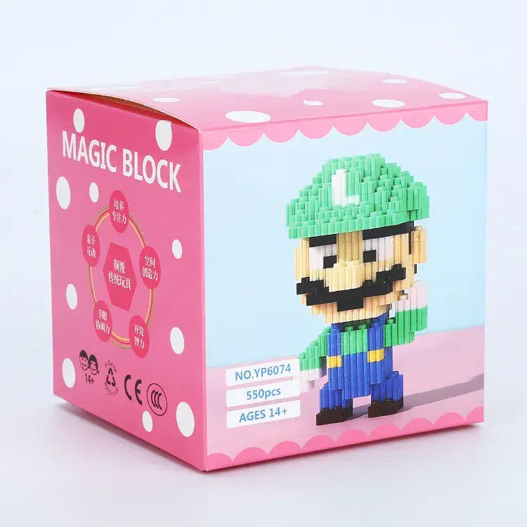 Three-dimensional building blocks for kids educational toy