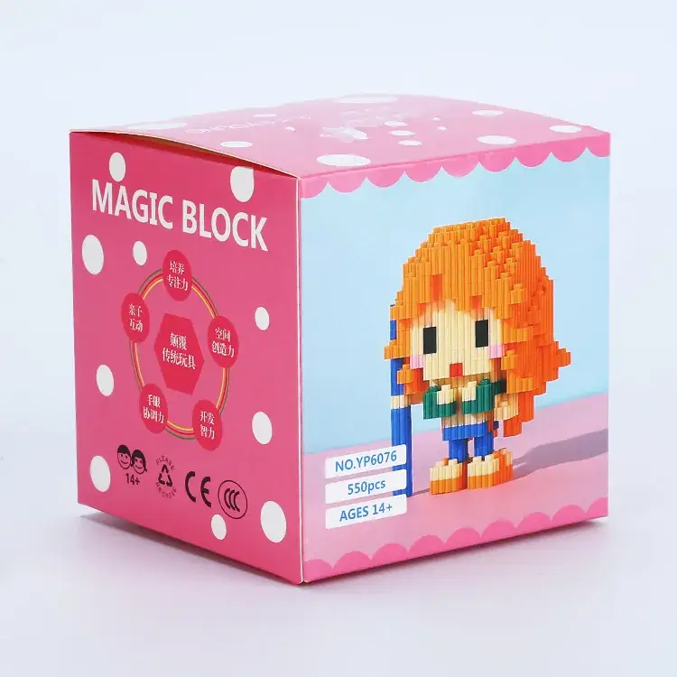 Three-dimensional building blocks for kids educational toy