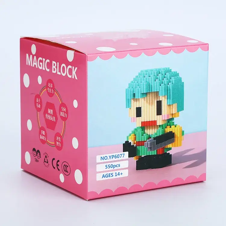 Three-dimensional building blocks for kids educational toy