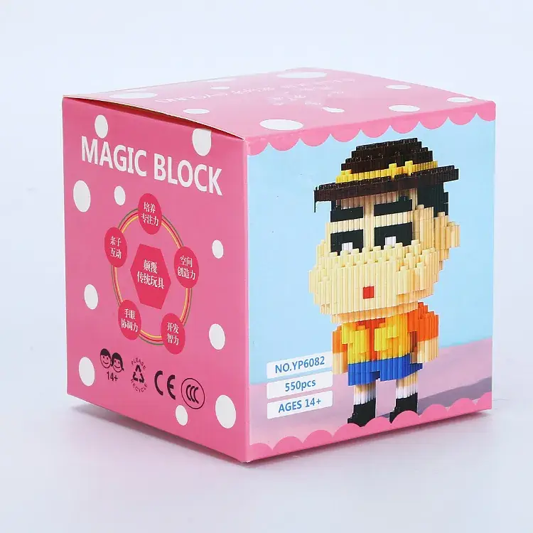 Three-dimensional building blocks for kids educational toy