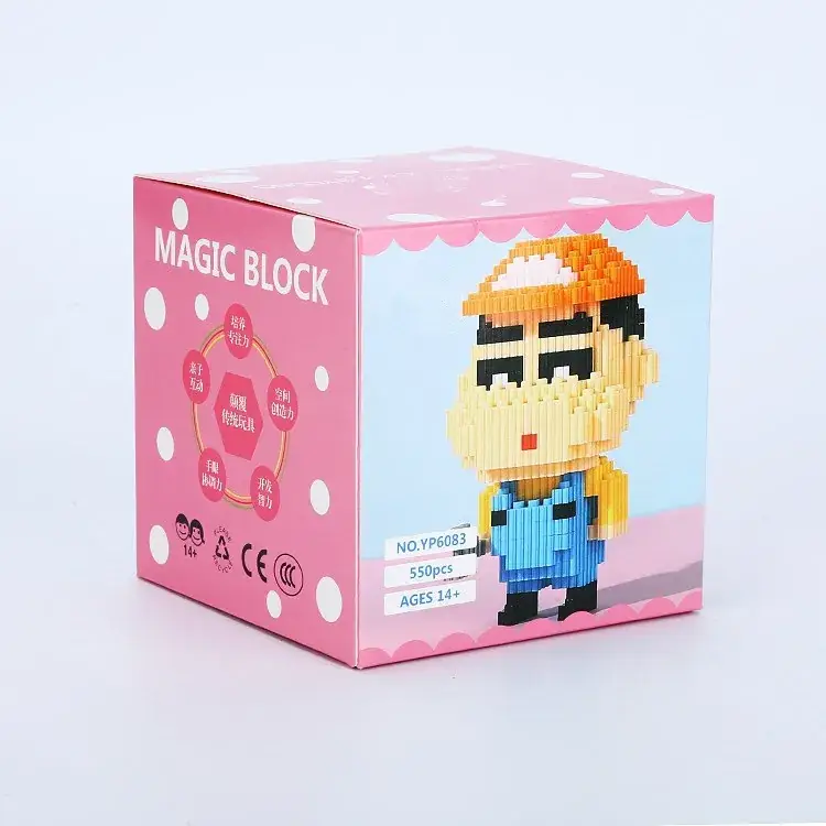 Three-dimensional building blocks for kids educational toy