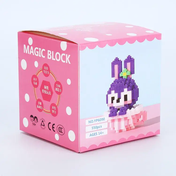 Three-dimensional building blocks for kids educational toy