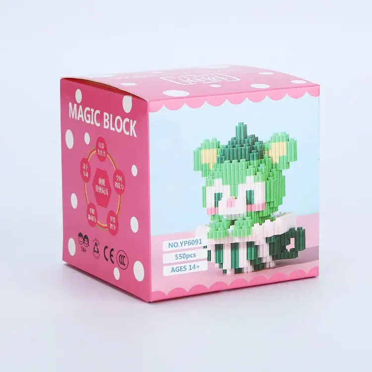 Three-dimensional building blocks for kids educational toy