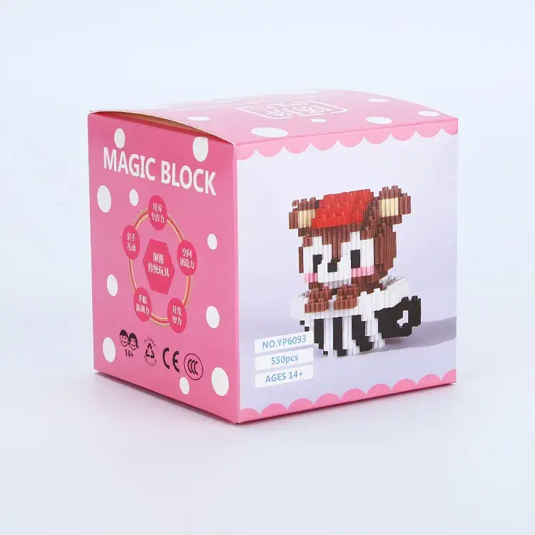 Three-dimensional building blocks for kids educational toy