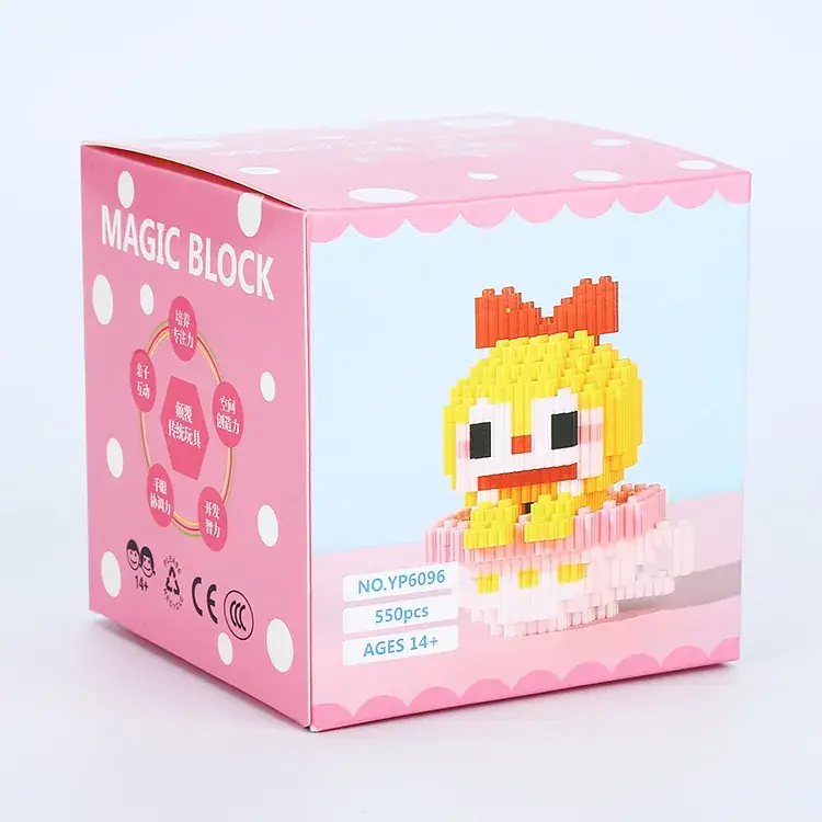 Three-dimensional building blocks for kids educational toy
