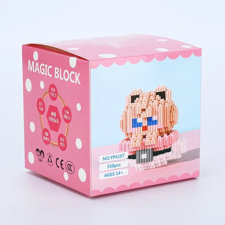 Three-dimensional building blocks for kids educational toy