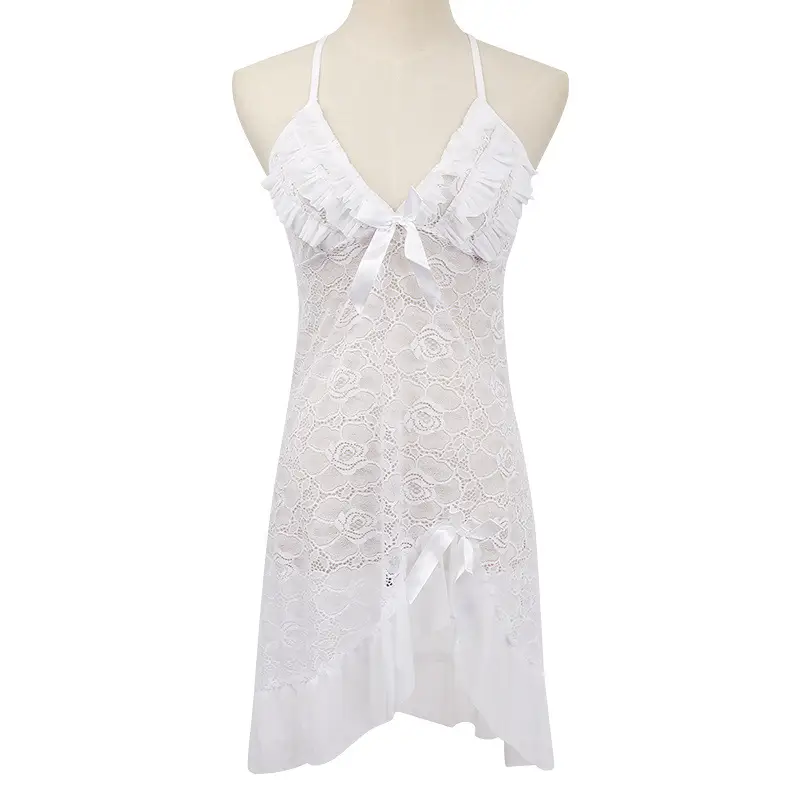 Sexy Lace Backless Nightdress for Women - Image 7