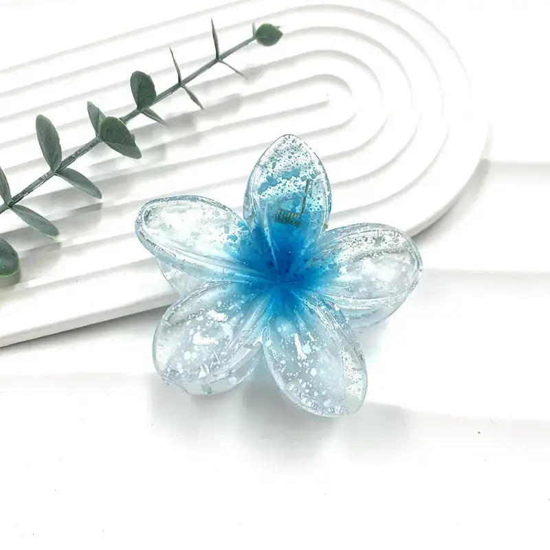 New Arrival Egg Flower Hair Clamps European American Retro Colored