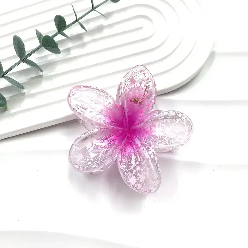 New Arrival Egg Flower Hair Clamps European American Retro Colored