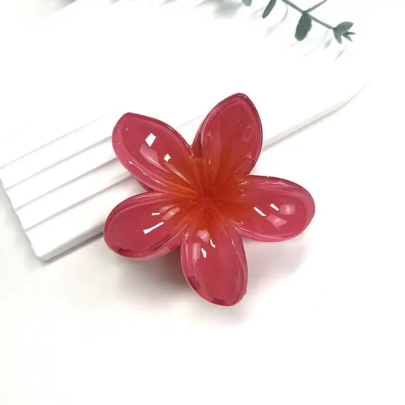 New Arrival Egg Flower Hair Clamps European American Retro Colored