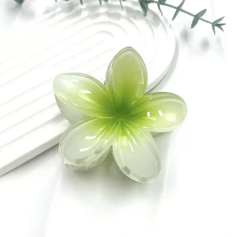 New Arrival Egg Flower Hair Clamps European American Retro Colored
