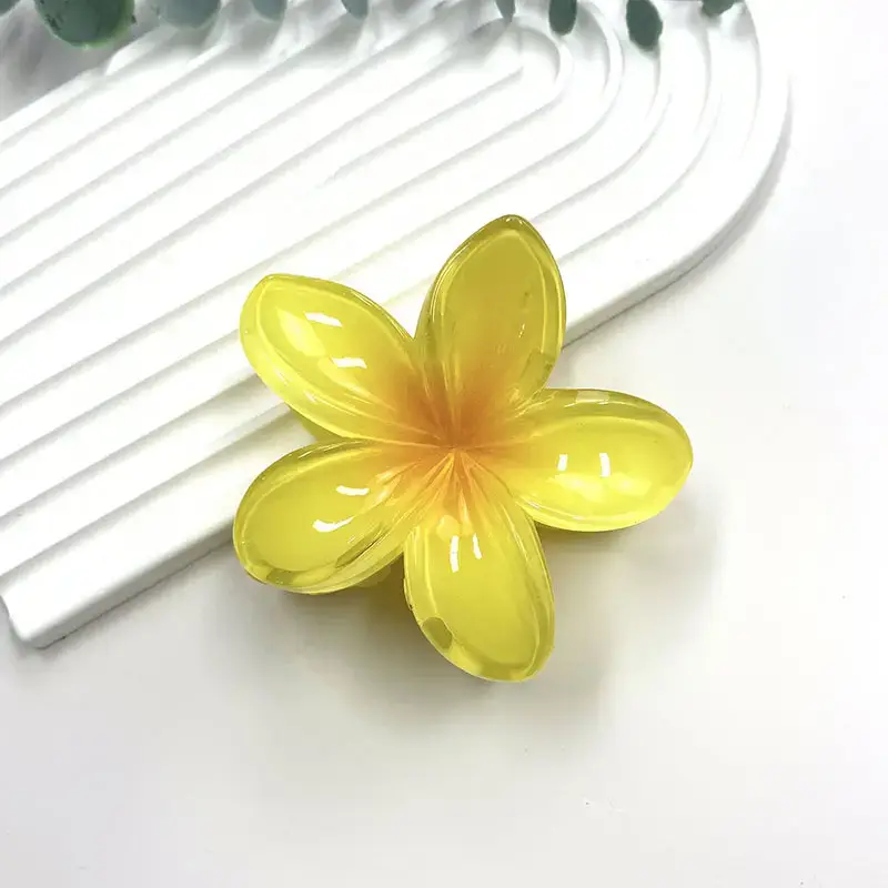 New Arrival Egg Flower Hair Clamps European American Retro Colored