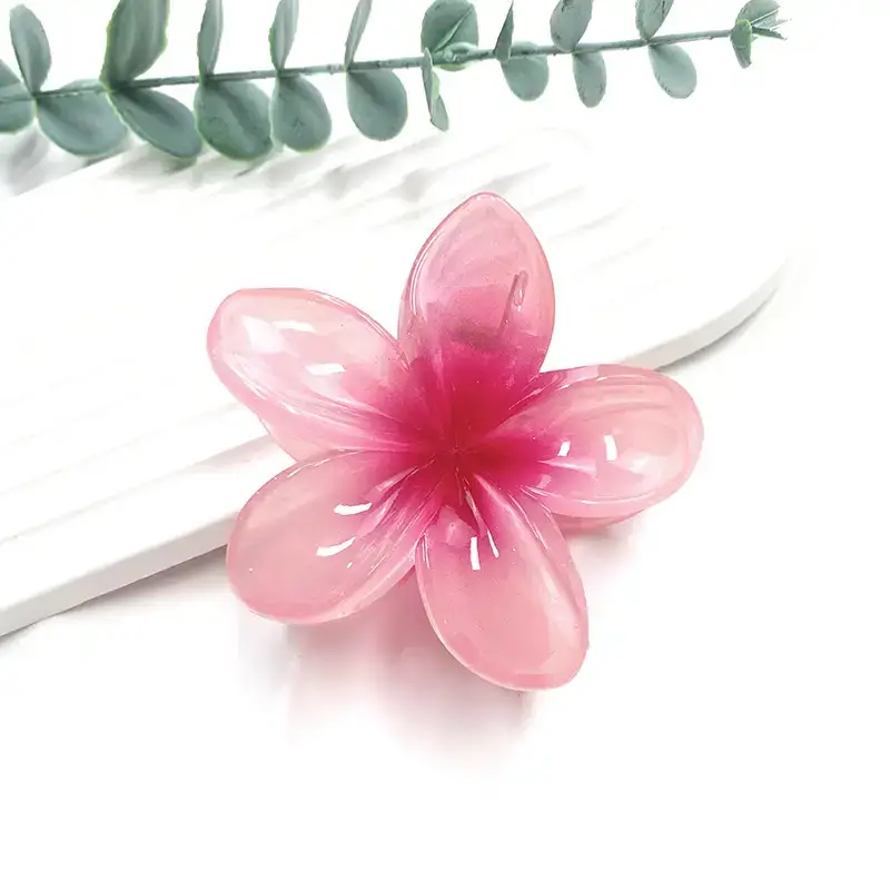 New Arrival Egg Flower Hair Clamps European American Retro Colored