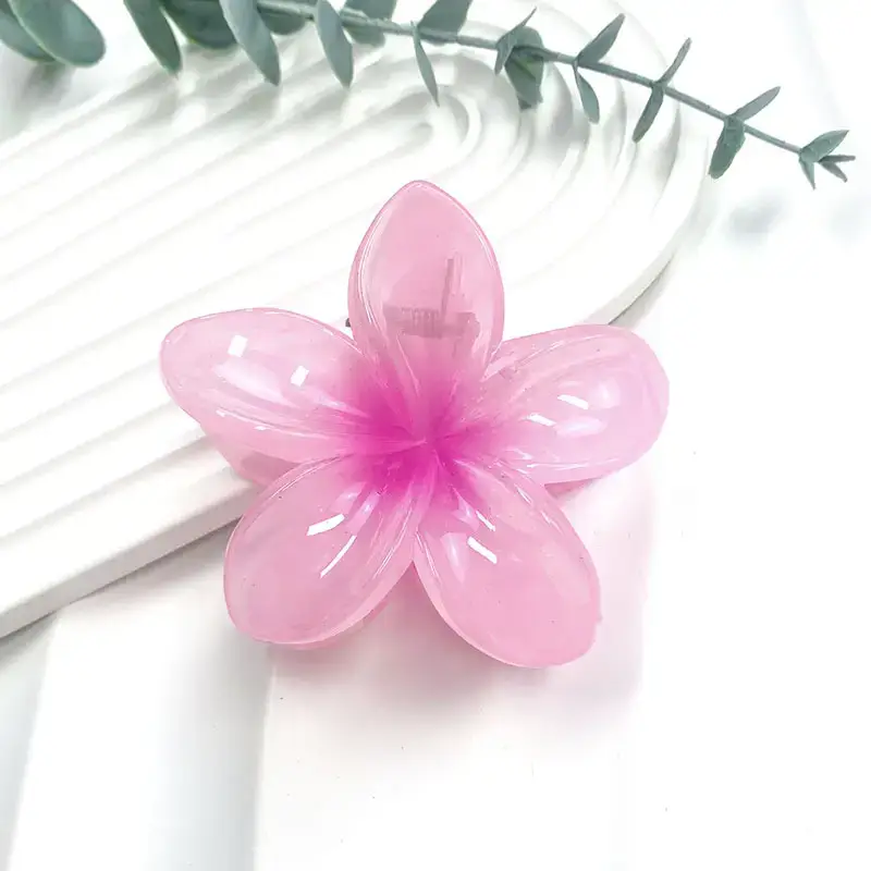New Arrival Egg Flower Hair Clamps European American Retro Colored