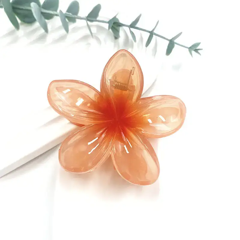 New Arrival Egg Flower Hair Clamps European American Retro Colored