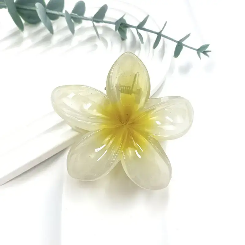 New Arrival Egg Flower Hair Clamps European American Retro Colored
