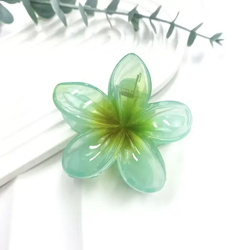 New Arrival Egg Flower Hair Clamps European American Retro Colored
