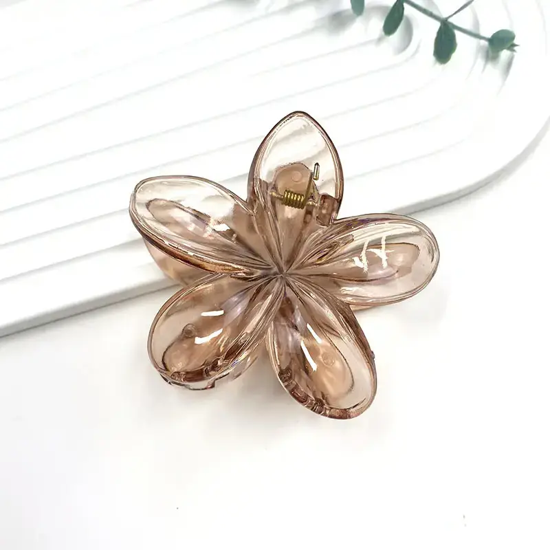 New Arrival Egg Flower Hair Clamps European American Retro Colored