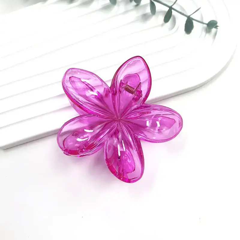 New Arrival Egg Flower Hair Clamps European American Retro Colored