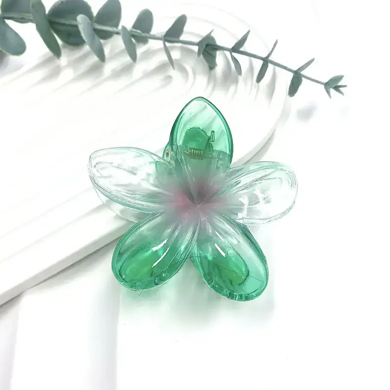 New Arrival Egg Flower Hair Clamps European American Retro Colored