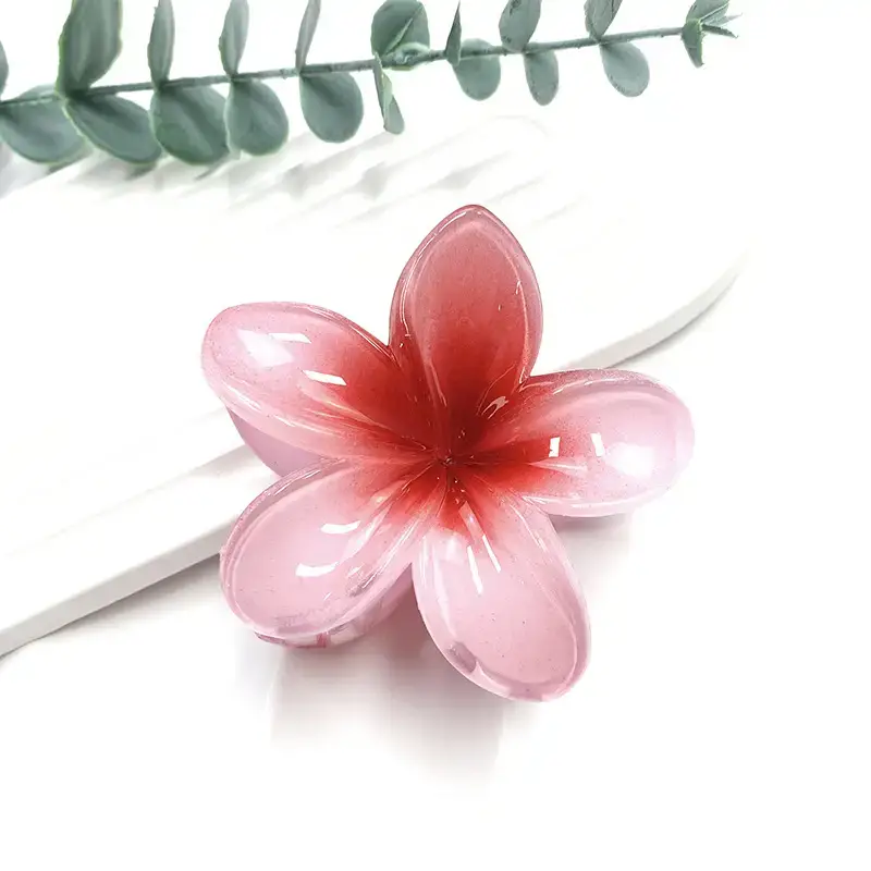 New Arrival Egg Flower Hair Clamps European American Retro Colored