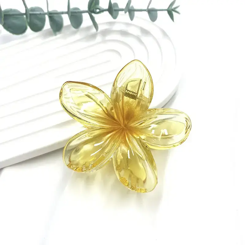 New Arrival Egg Flower Hair Clamps European American Retro Colored