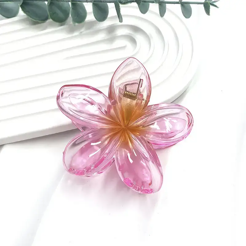 New Arrival Egg Flower Hair Clamps European American Retro Colored