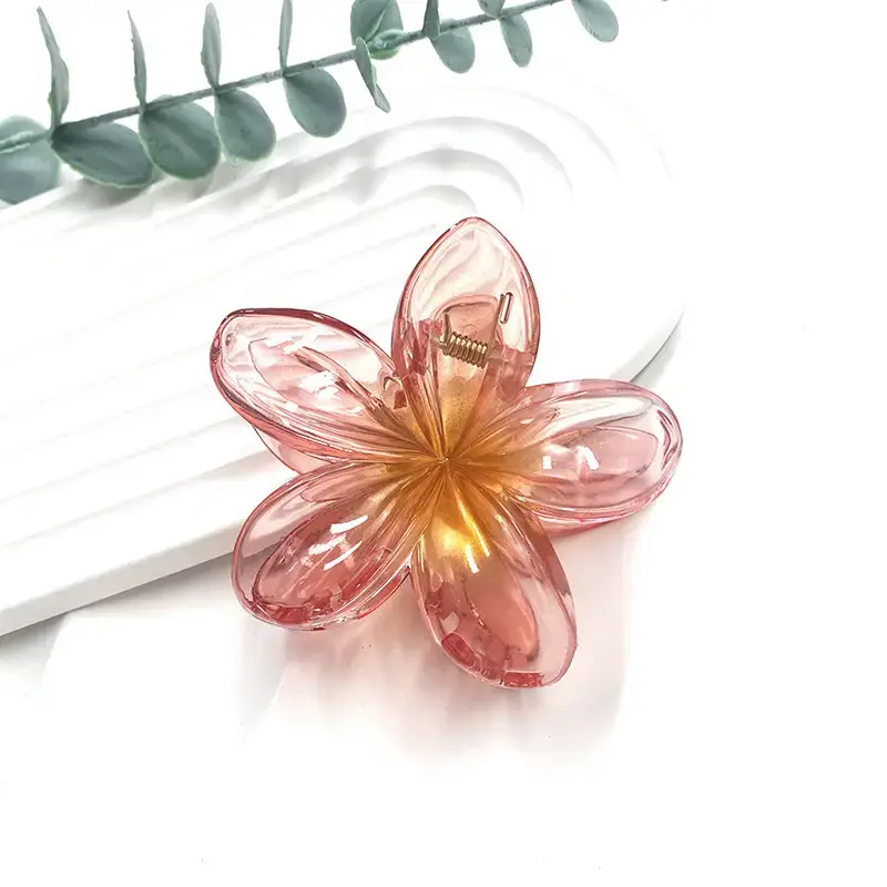 New Arrival Egg Flower Hair Clamps European American Retro Colored