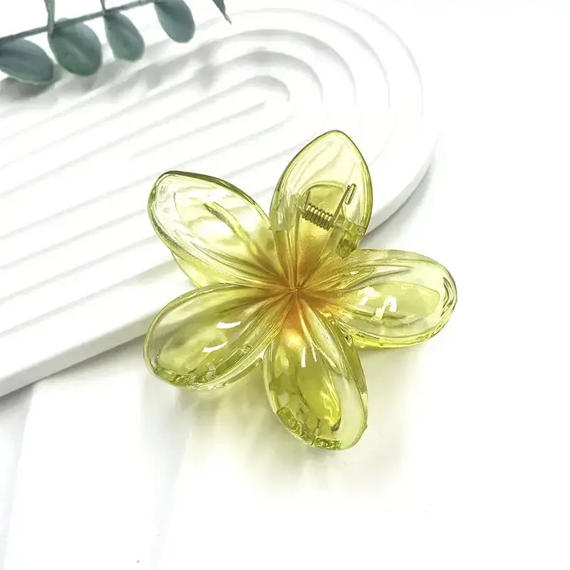 New Arrival Egg Flower Hair Clamps European American Retro Colored