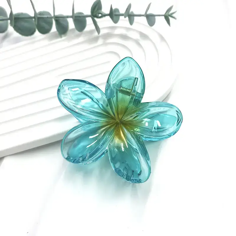 New Arrival Egg Flower Hair Clamps European American Retro Colored