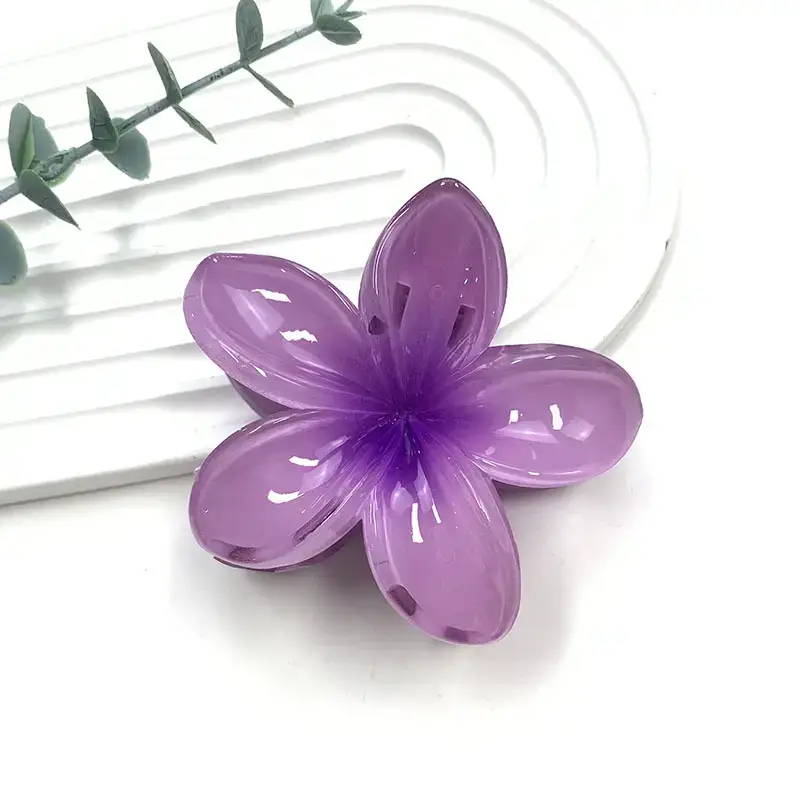 New Arrival Egg Flower Hair Clamps European American Retro Colored