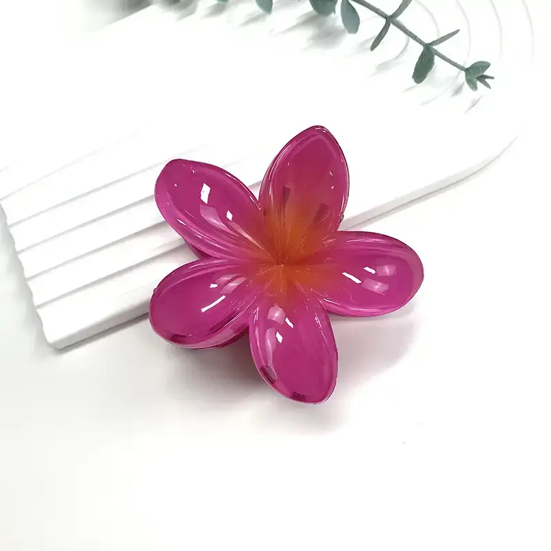 New Arrival Egg Flower Hair Clamps European American Retro Colored