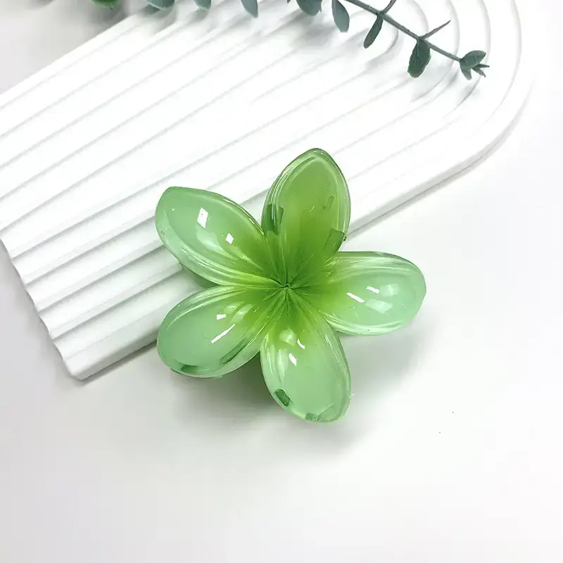 New Arrival Egg Flower Hair Clamps European American Retro Colored