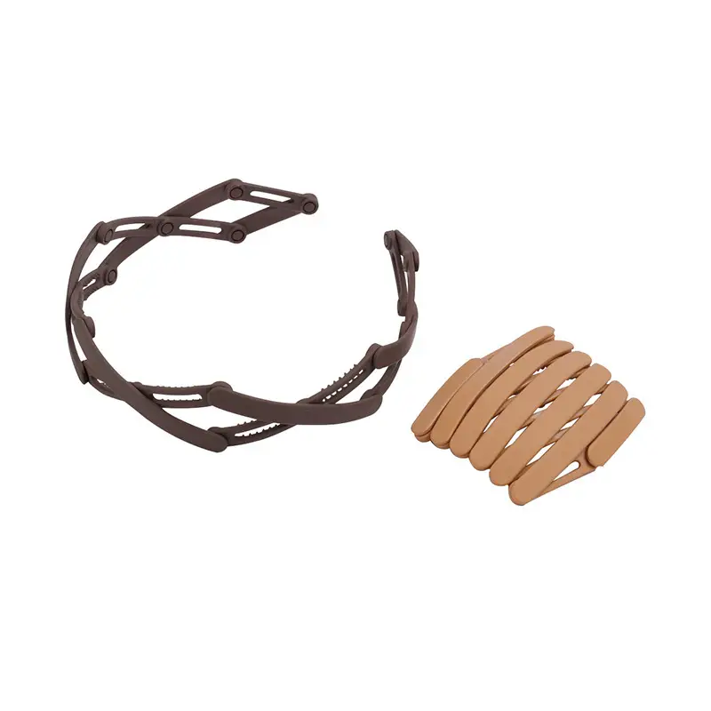 Gray Elastic Hair Accessory for Adults - Image 13