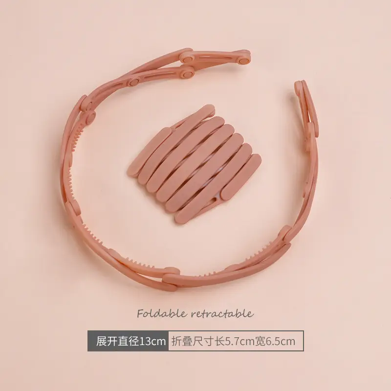 Gray Elastic Hair Accessory for Adults - Image 6