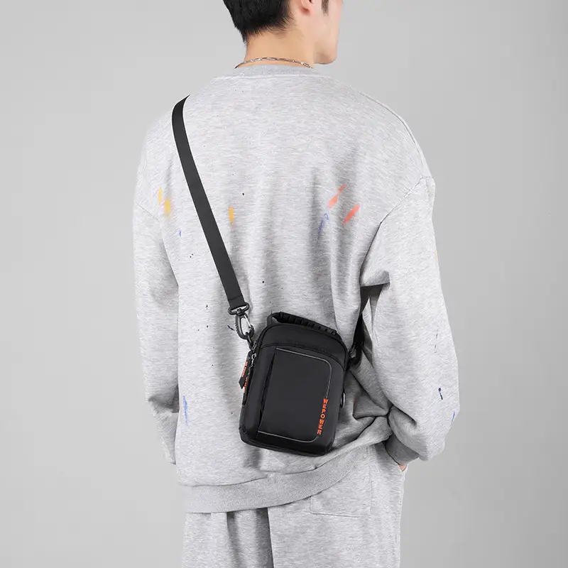 Men's Dual-Use Shoulder & Belt Bag with Mobile Phone Holder - Image 6