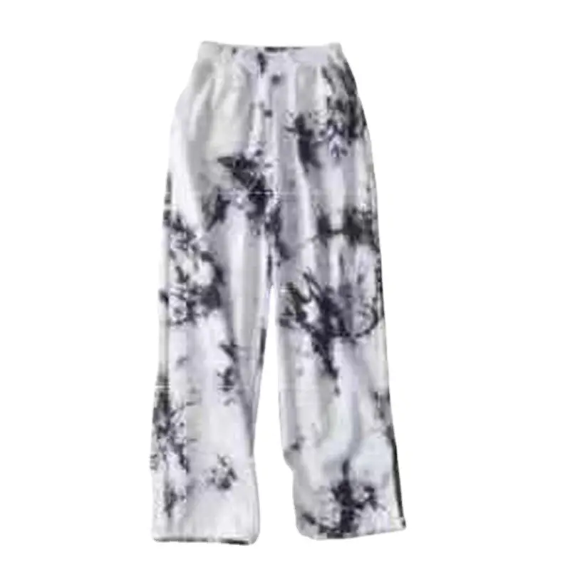 Women Tie-Dye Wide Leg Pants Summer Loose Slimming Casual Pants - Image 6