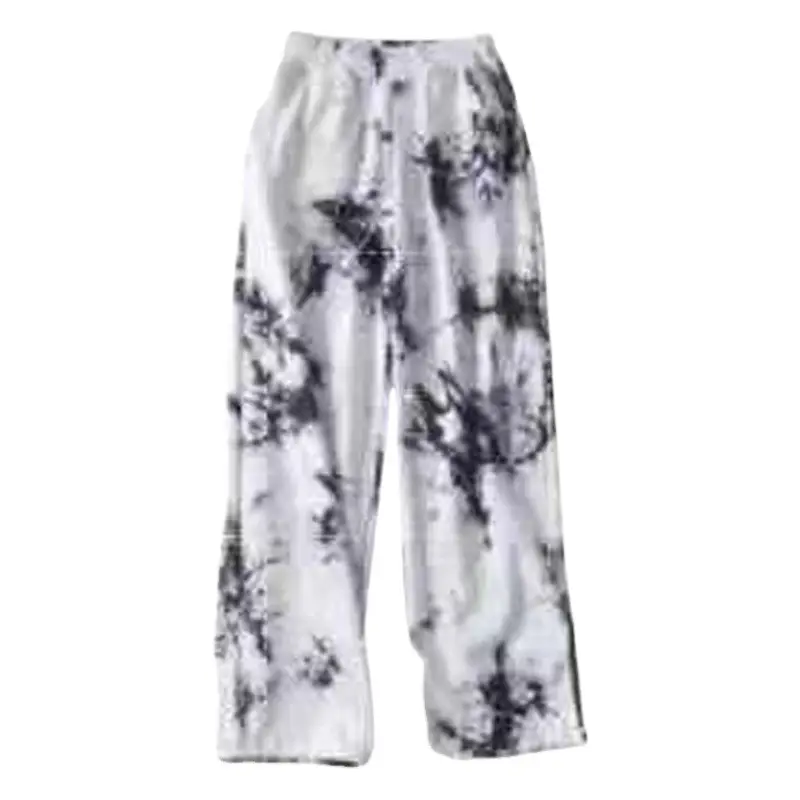 Women Tie-Dye Wide Leg Pants Summer Loose Slimming Casual Pants