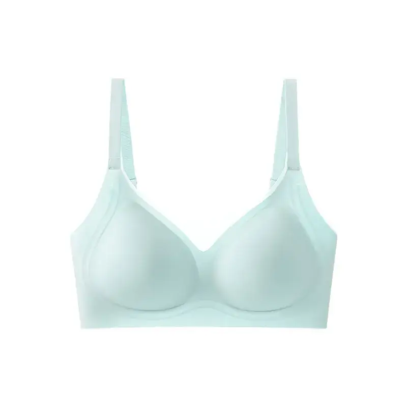 Ultra-Thin Seamless Ice Silk Bra for Small Chest - Image 9