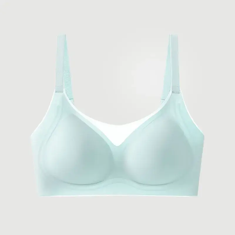 Ultra-Thin Seamless Ice Silk Bra for Small Chest - Image 3