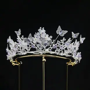 Vintage Alloy Bridal Crown European American Antique — feature 1