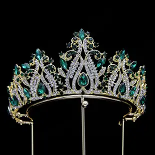 Vintage Alloy Bridal Crown European American Antique — feature 11