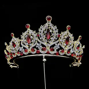 Vintage Alloy Bridal Crown European American Antique — feature 15