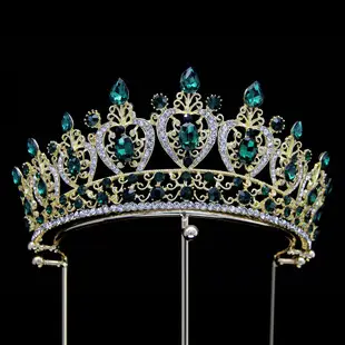 Vintage Alloy Bridal Crown European American Antique — feature 3