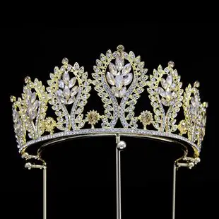 Vintage Alloy Bridal Crown European American Antique — feature 5