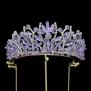 Vintage Alloy Bridal Crown European American Antique — feature 9