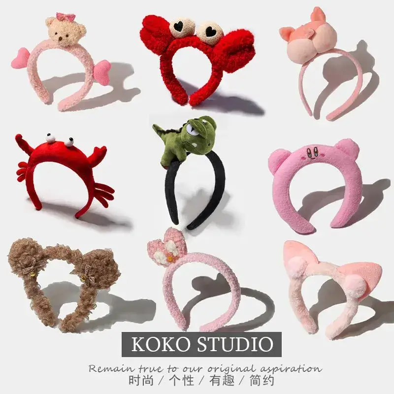 South Korea Cartoon Fish Headband Red Female Net - Image 18