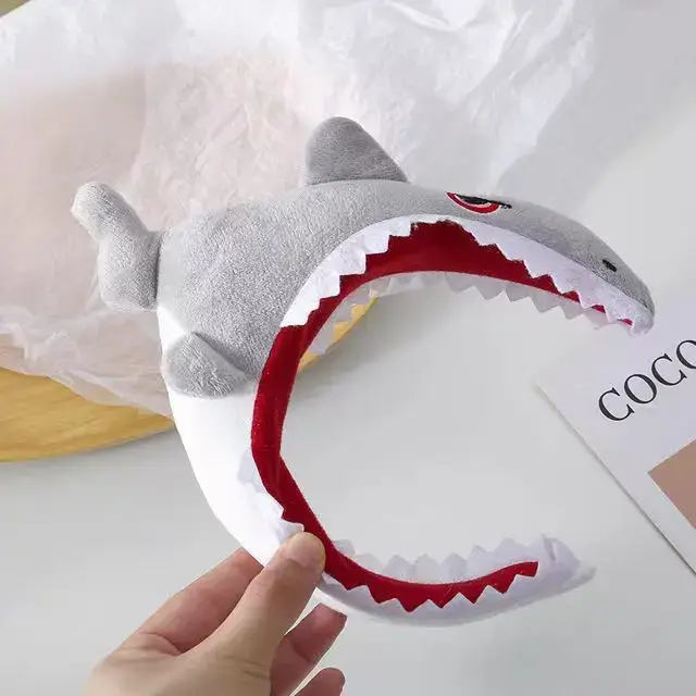 South Korea Cartoon Fish Headband Red Female Net - Image 13
