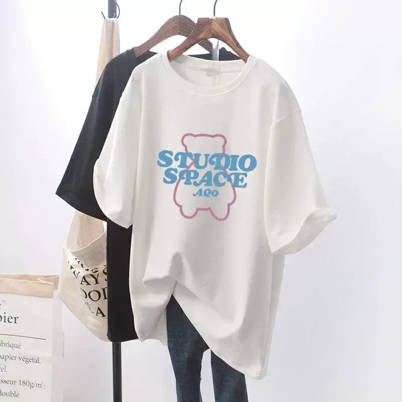 Mickey Print Cotton T-shirt for Pregnant Women — feature 11
