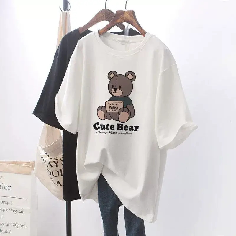 Mickey Print Cotton T-shirt for Pregnant Women — feature 13